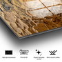 Wallity Cuadro Decorativo de Vidrio Templado Multicolor 70 x 100 cm